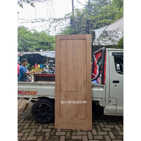 pintu minimalis terbaru bahan kayu baru kamper samarinda oven