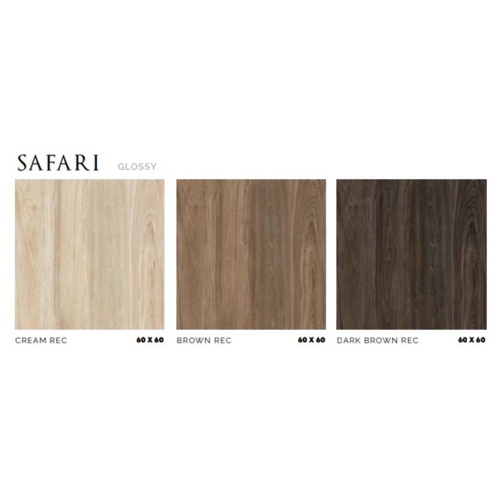 PLATINUM KERAMIK STAMFORD BROWN REC 60X60 GRADE A