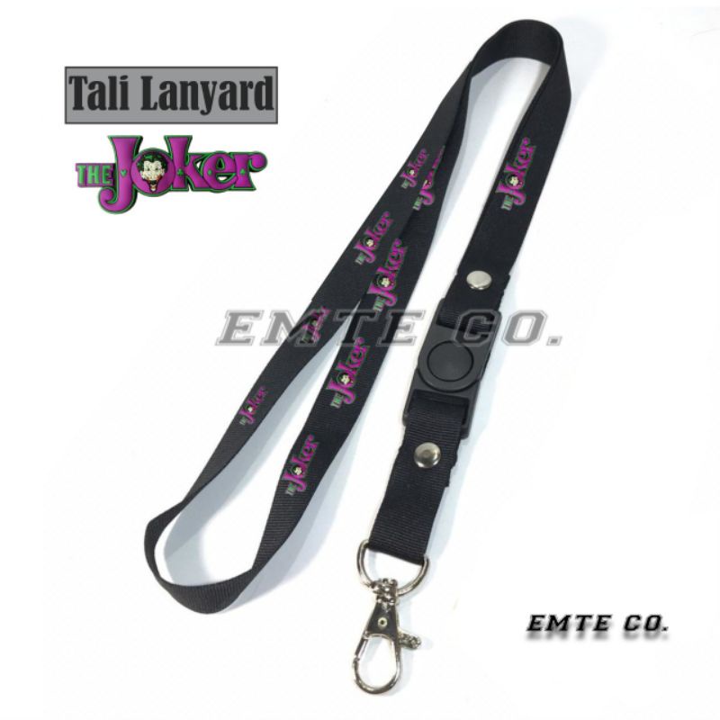 

Lanyard THE JOKER tali lanyard film gantungan LEHER ID CARD / GANTUNGAN HP MURAH BISA COD BEST SELLER