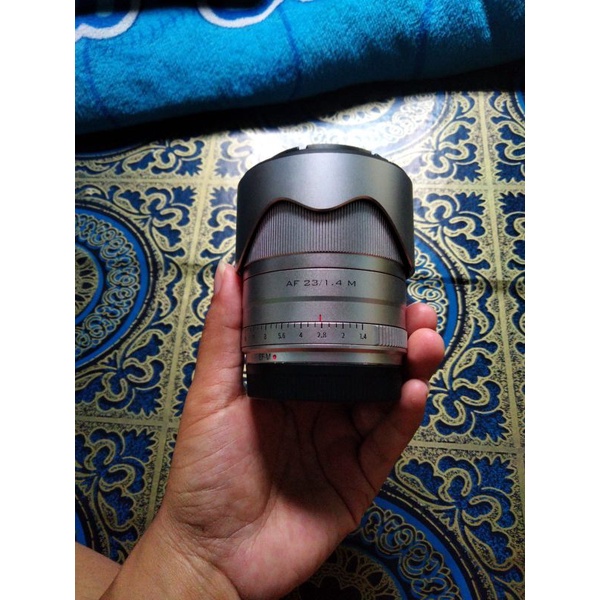 lensa viltrox 23mm Canon Eos M