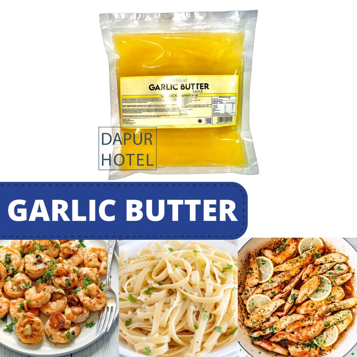 

READY GARLIC BUTTER SAUCE KENKO 500 gram | SAUS SAOS MENTEGA 500 gr