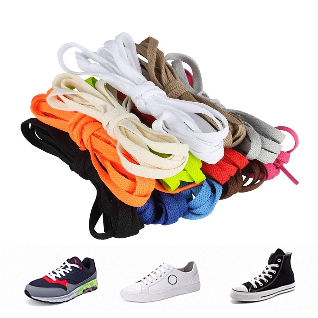 Tali Sepatu Sneakers Pipih Tali Gepeng / Tali Hoodie / Shoelaces R801