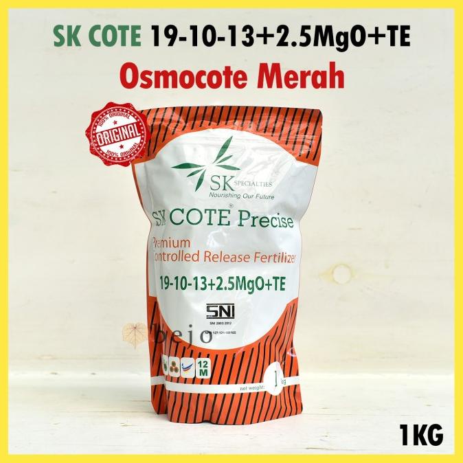 DEKASTAR OSMOCOTE Merah SK COTE 19-10-13 1KG Pupuk Tanaman Hias