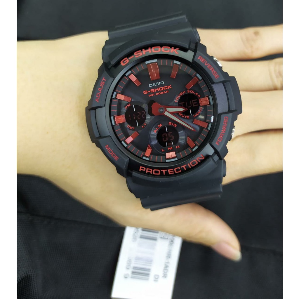 Jam Tangan Casio G-Shock  GAS-100BNR-1ADR Original