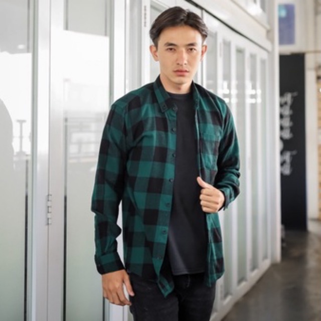Reggo Kemeja Flanel Pria Ayres