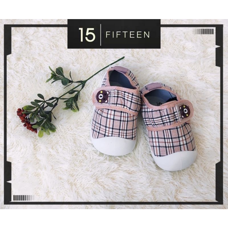 Sepatu Baby ukuran 17-21 Terkini Sneakers Anak Anak Baby Bayi Slop Model Terkini BEAR