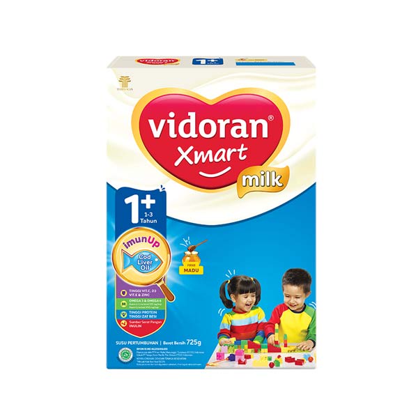 

VIDORAN XMART 1+ NUTRIPLEX MADU 725 GR - SUSU