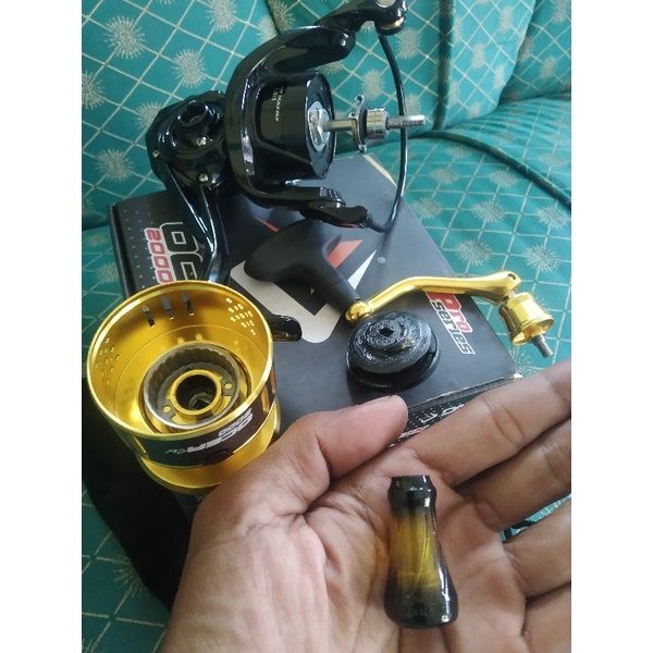 Reel Daido Ocea SW 2000 (bonus knob handle custom)