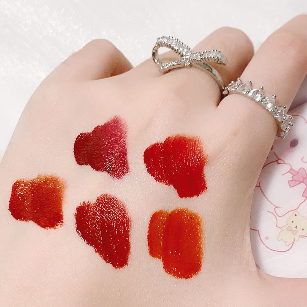 [SET ISI 5] Mugeleen Velvet Cake Lip Gloss Matte