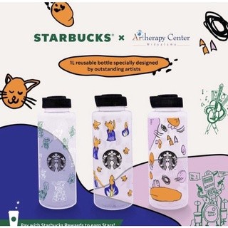 Starbucks X Kreaby Tumbler Botol Minum 750Mlp