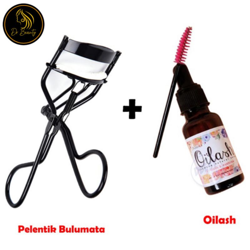 [Paket Pelentik Bulu Mata] Serum Oilash + Penjepit Bulu Mata Galenco