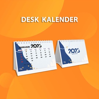 Kalender Meja | Kalender Duduk Dua Sisi Custom Premium II Kalender 2023