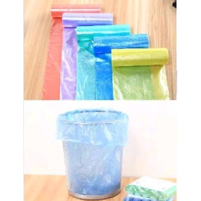 Kantong Plastik Rol Gulung Sampah Serbaguna Multifungsi 45x50cm 20 lembar per Roll