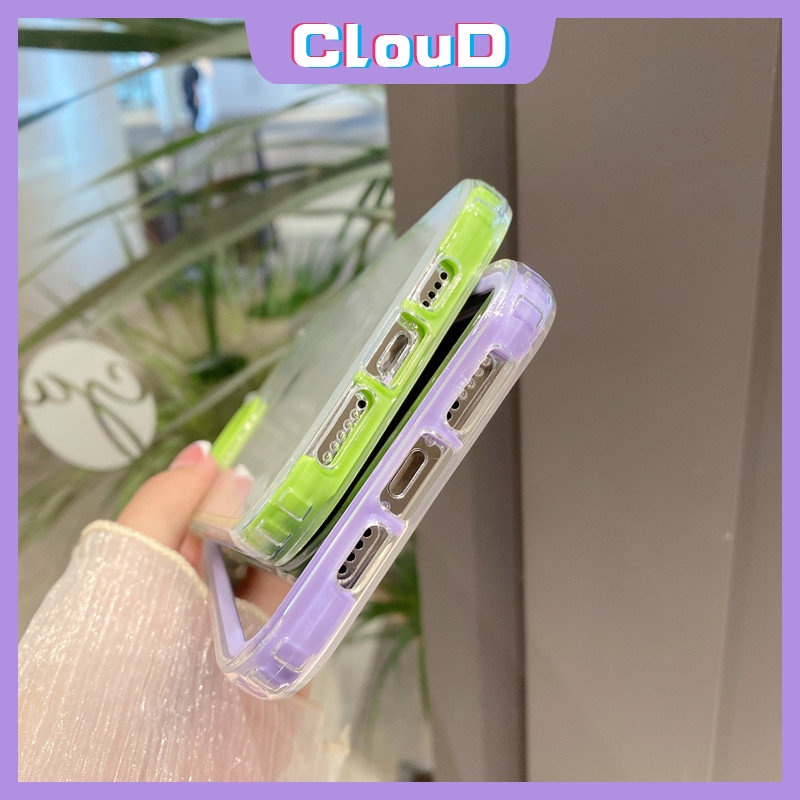 Casing Tpu Vivo Y17 Y76 5G Y15 Y11 Y16 Y22 Y35 Y02S Y15S Y15A Y21s Y21T Y12i Y91 Y93 Y95 Y21 2021 3 in 1 Warna Macaron