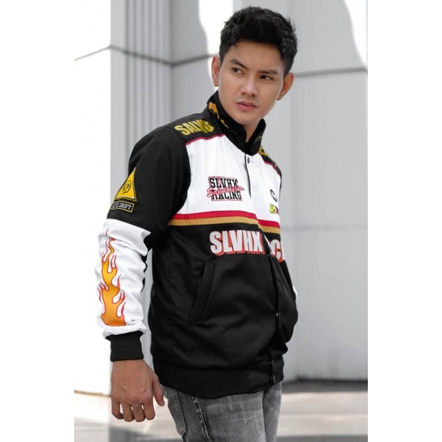 Jaket Nascar Vintage Pria Pro 01 - Nascar Jacket Vintage Memphis - NSCR.CF SW, M