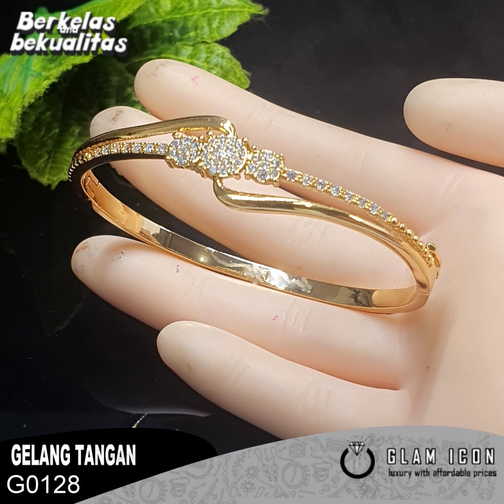 Gelang Bangle Mata Tabur bualt kecil sedang  G0359 BGD