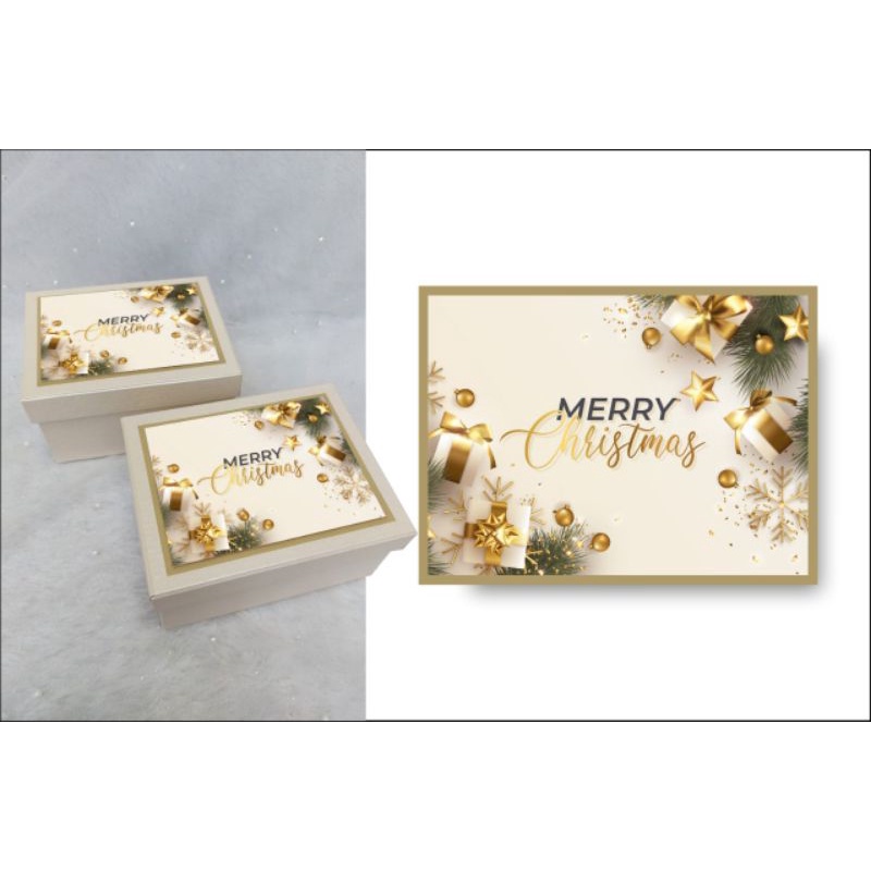 

parcel natal / box hampers natal / christmas hardbox READY STOCK SIAP KIRIM BISA SATUAN