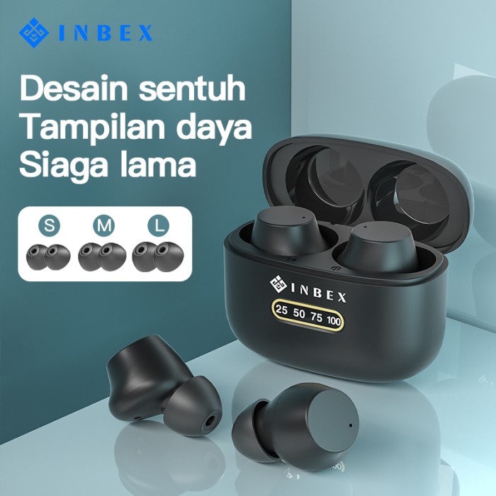 Headphone Inbex M8Tws Earphone Nirkabel Headset/In-Ear Headphone Bluetooth Touch