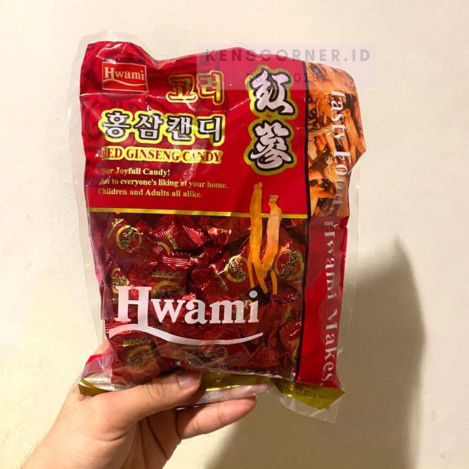 

BAYAR DITEMPAT Hwami Red Ginseng Candy / Permen Rasa Ginseng Merah / Permen Ginseng /PERMEN LUNAK/PERMEN VIRAL/PERMEN MILO/PERMEN YUPI/PERMEN JADUL/PERMEN KARET