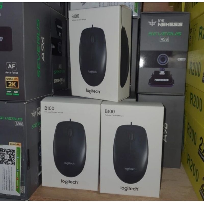 Mouse Logitech kabel