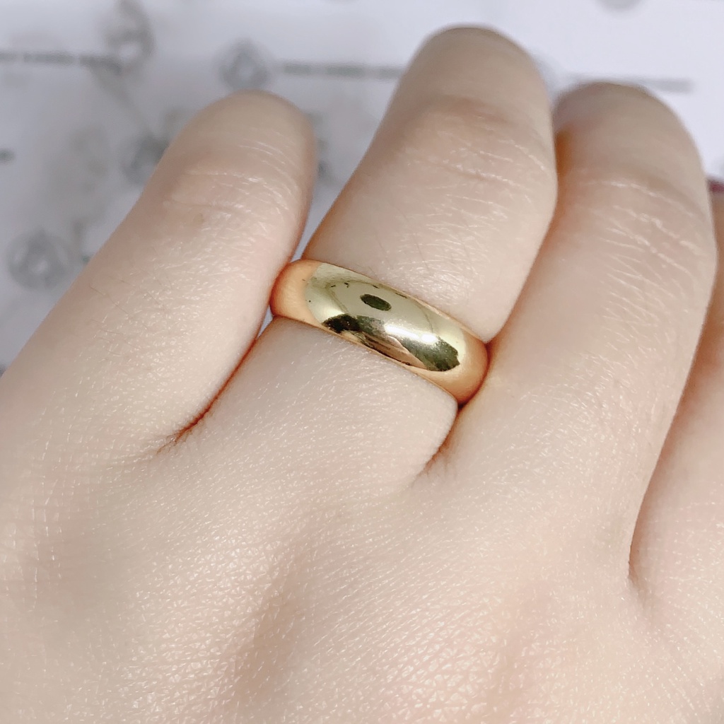 Cincin Xuping Gold Fashion Wanita Cincin 24K Mewah Perhiasan Wanita *47