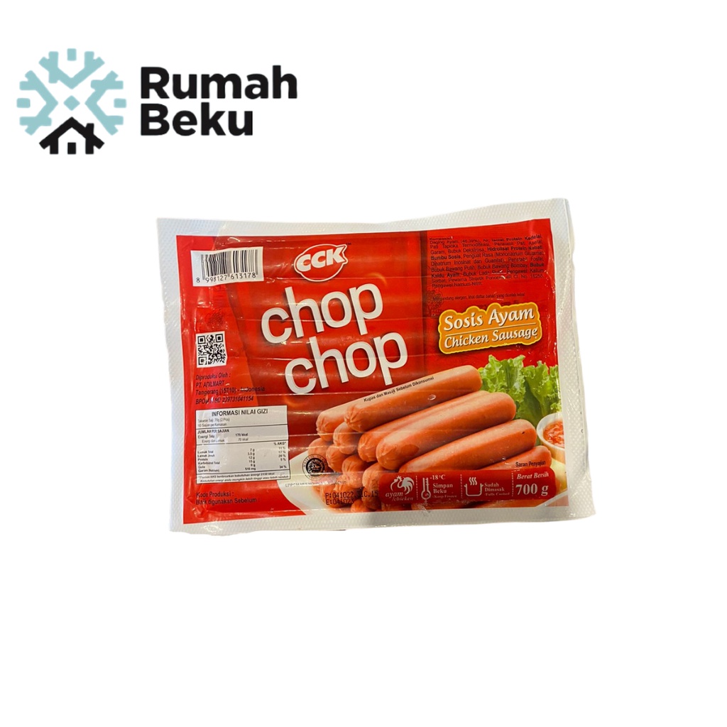 

Chop Chop Sosis Ayam 700gr Best Seller