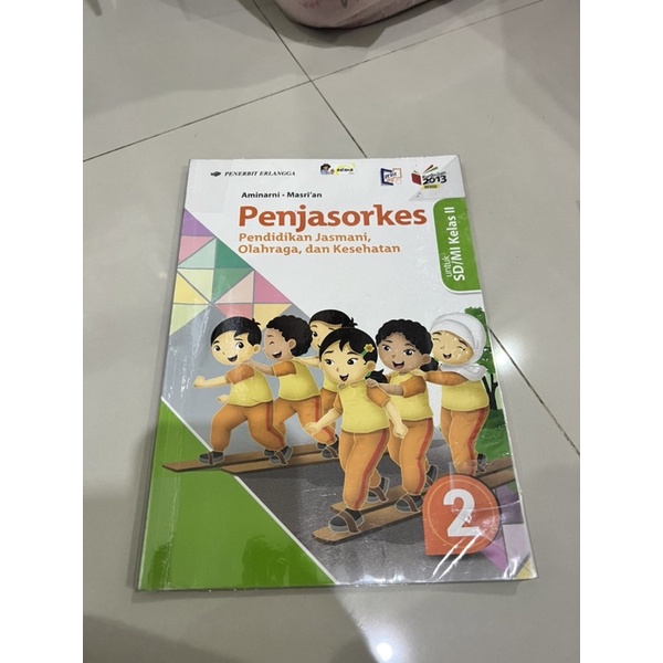 Buku Penjasorkes kelas 2 sd penerbit erlangga