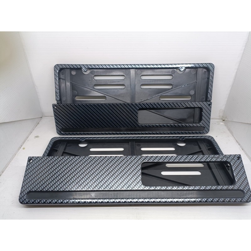 plat nomor carbon import cover plat nomor motor carbon import