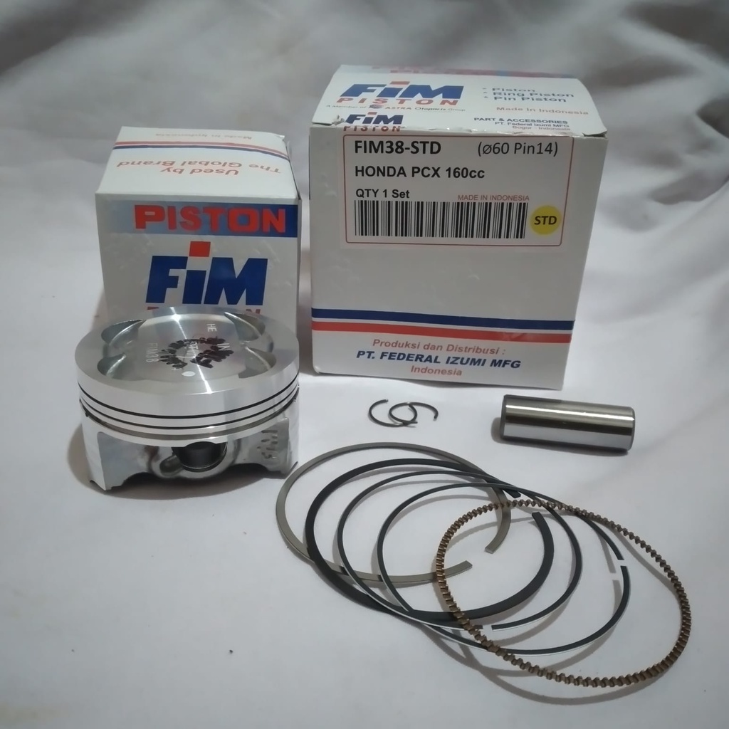 SEHER KIT PISTON KIT FIM 38 PCX 160/ VARIO 160