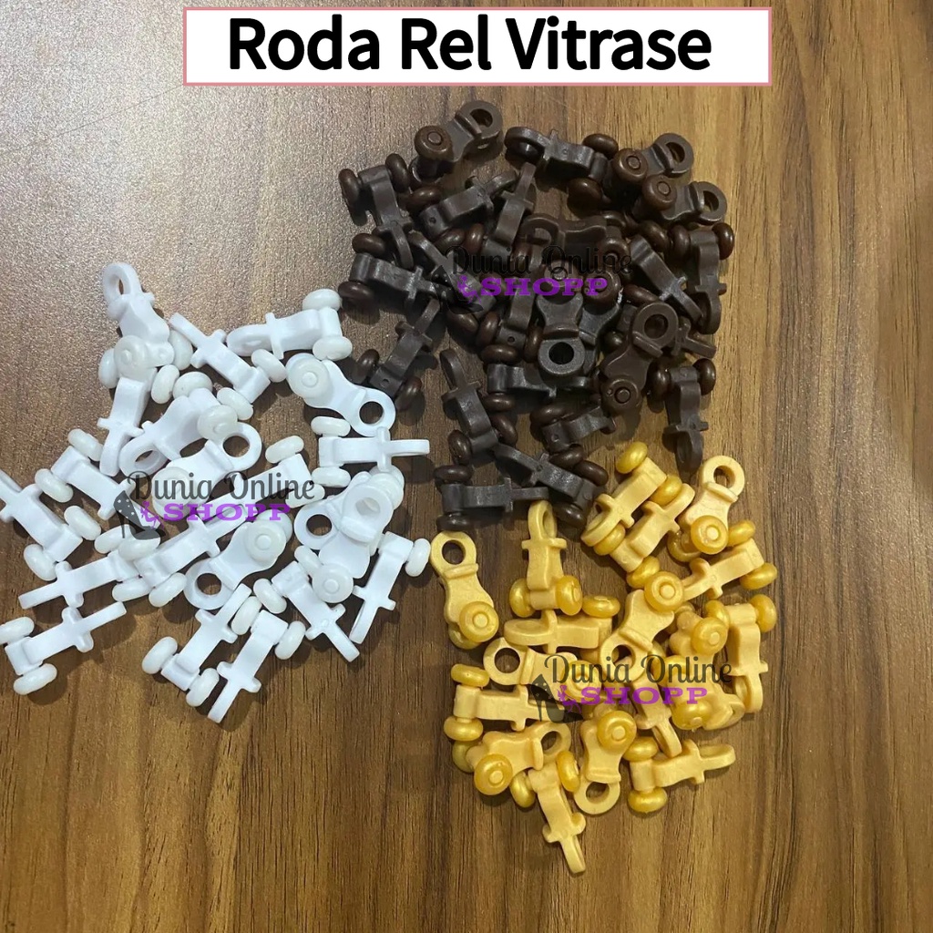 Roda Rel Gorden jendela Termurah / Roda Rel Vitrase