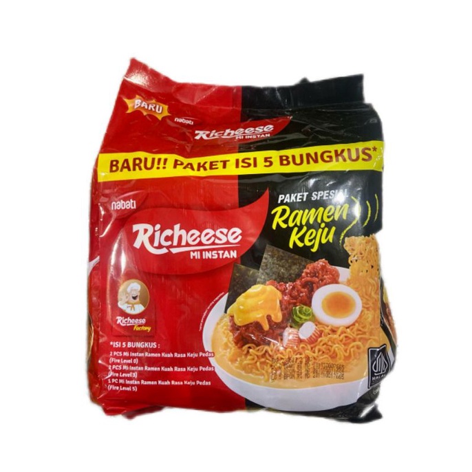 

PAKET BUNDLING MIE RICHEESE VIRAL isi 5pck
