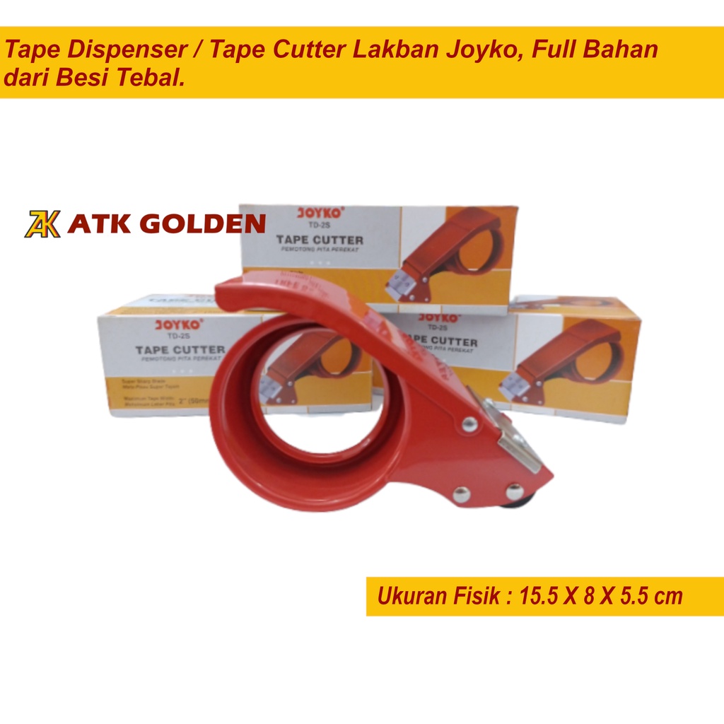 Jual Tape Dispenser Besi Td S Joyko Shopee Indonesia