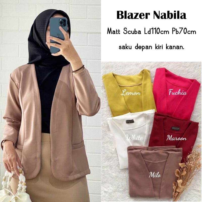 Blezer Secuba Wanita Import / Blezer Wanita Korea