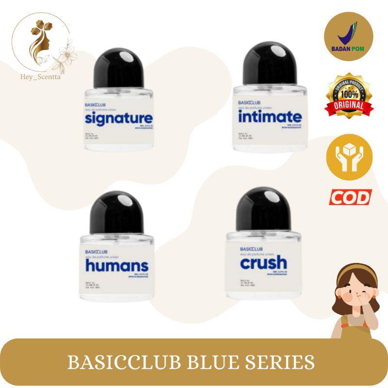 BASICCLUB BLUE SERIES EDP PARRUME, BASICCLUB DEO SPRAY 50ML, DEODORAN SPRAY BASICCLUB