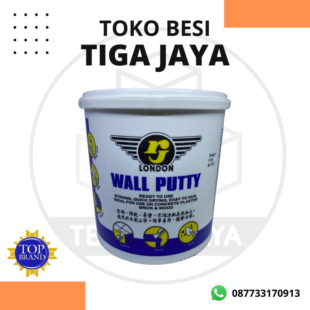 plamir RJ wall putty 4kg