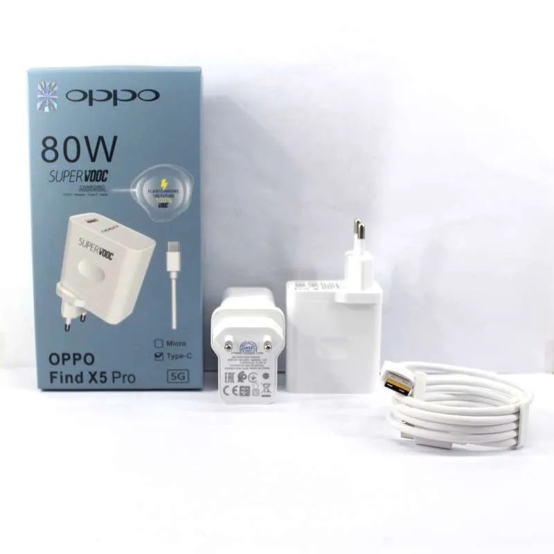 CHARGE HANDPHONE OPPO FIND X5 PRO CHARGING CASAN 80W TC SUPER VOOC 99% ORIGINAL