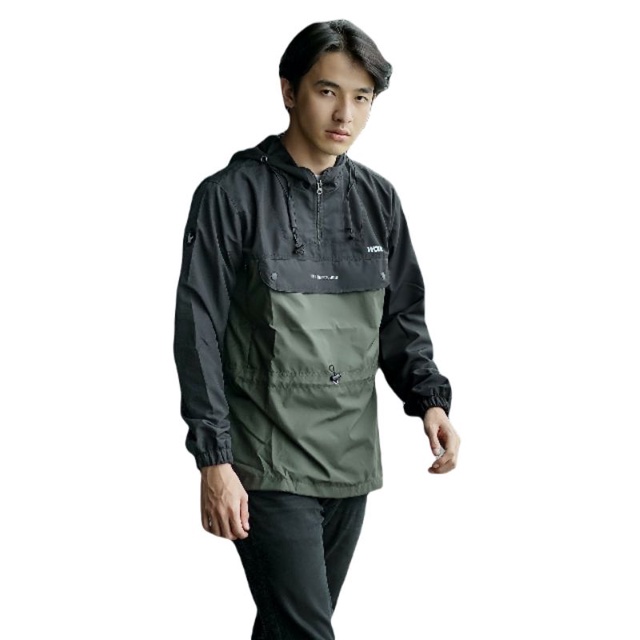 Jaket Parasut Cagoule Wolv Snowdope Waterproof