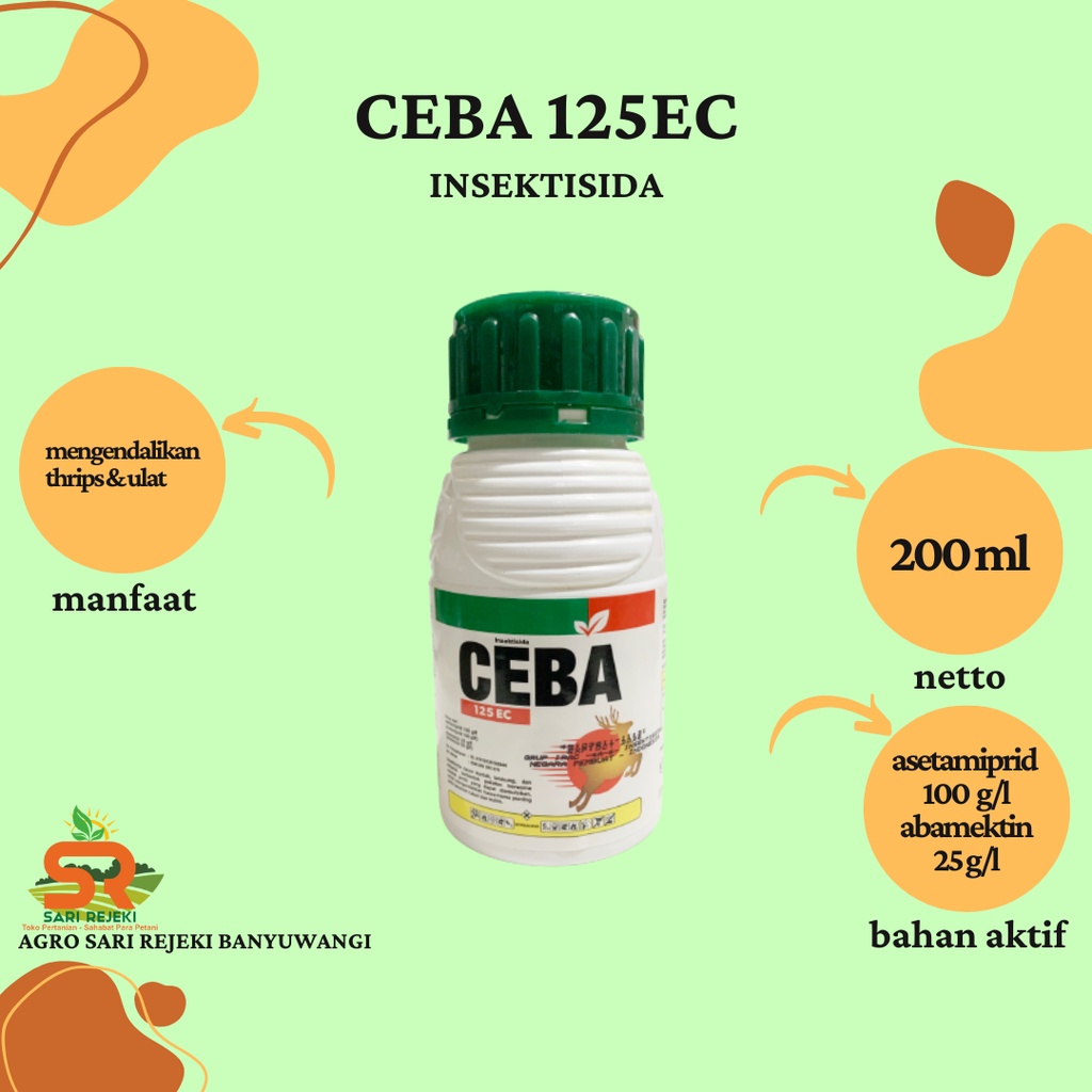 CEBA 125EC 200ML INSEKTISIDA