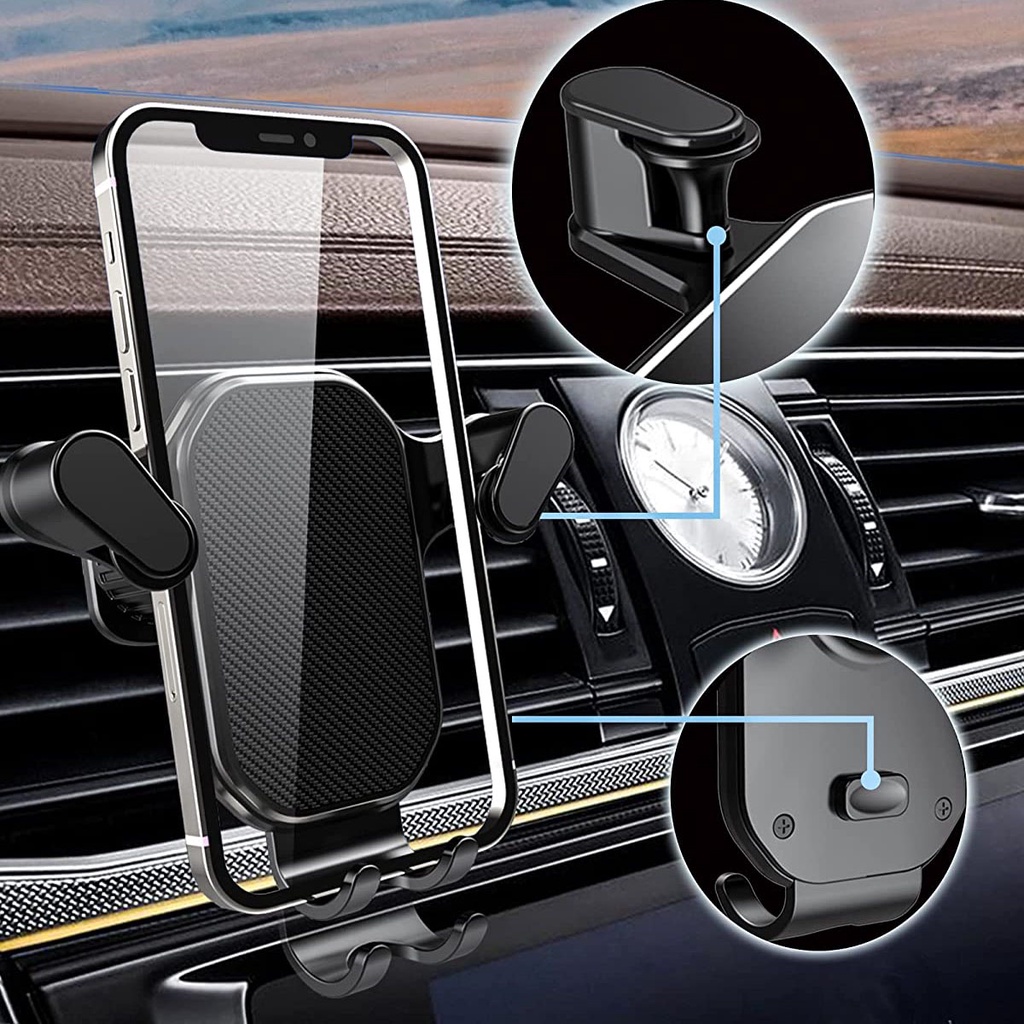 1Pc Universal Car Phone Holder/Multifunction 360 ° rotatable Air Vent Mounted Phone Holder in Car Smartphone Stand