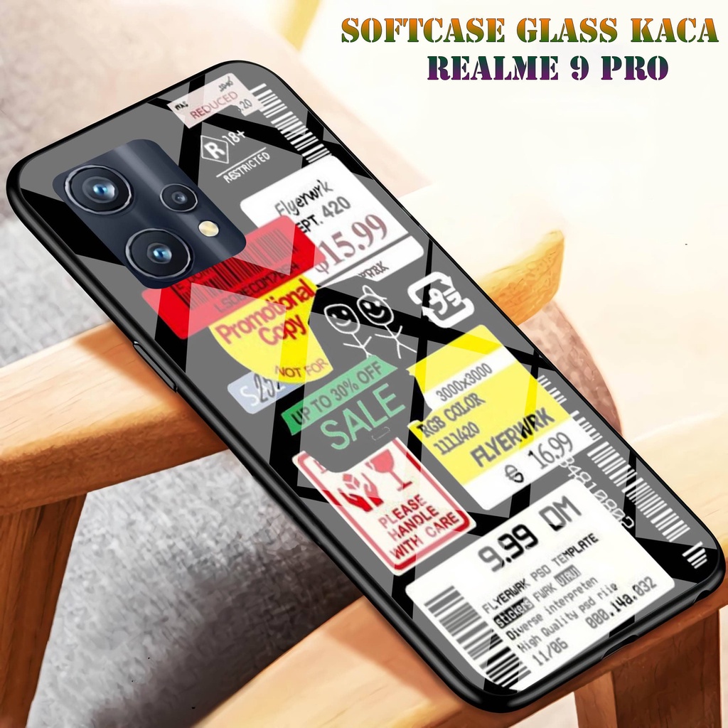 Softcase Kaca For REALME 9 PRO & PRO PLUS - Case Handphone REALME 9 PRO & PRO PLUS [T77].