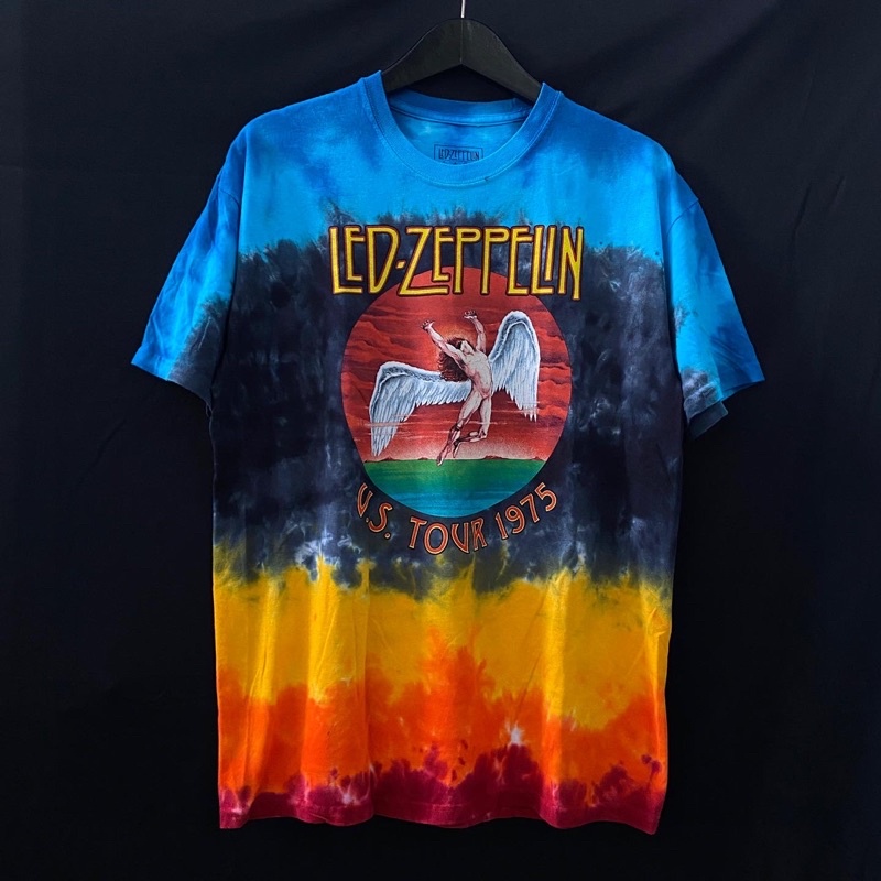 Jual Kaos Band Official Led Zeppelin Icarus Tie Dye Kaos