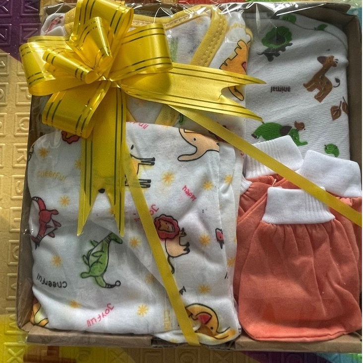 Kado bayi baru lahir / Baby Gift New Born / Perlengkapan bayi baru lahir/ Paket Parcel Bayi Murah/ Hampers Bayi Baru lahir / Hadiah Bayi / Baju Bayi 06