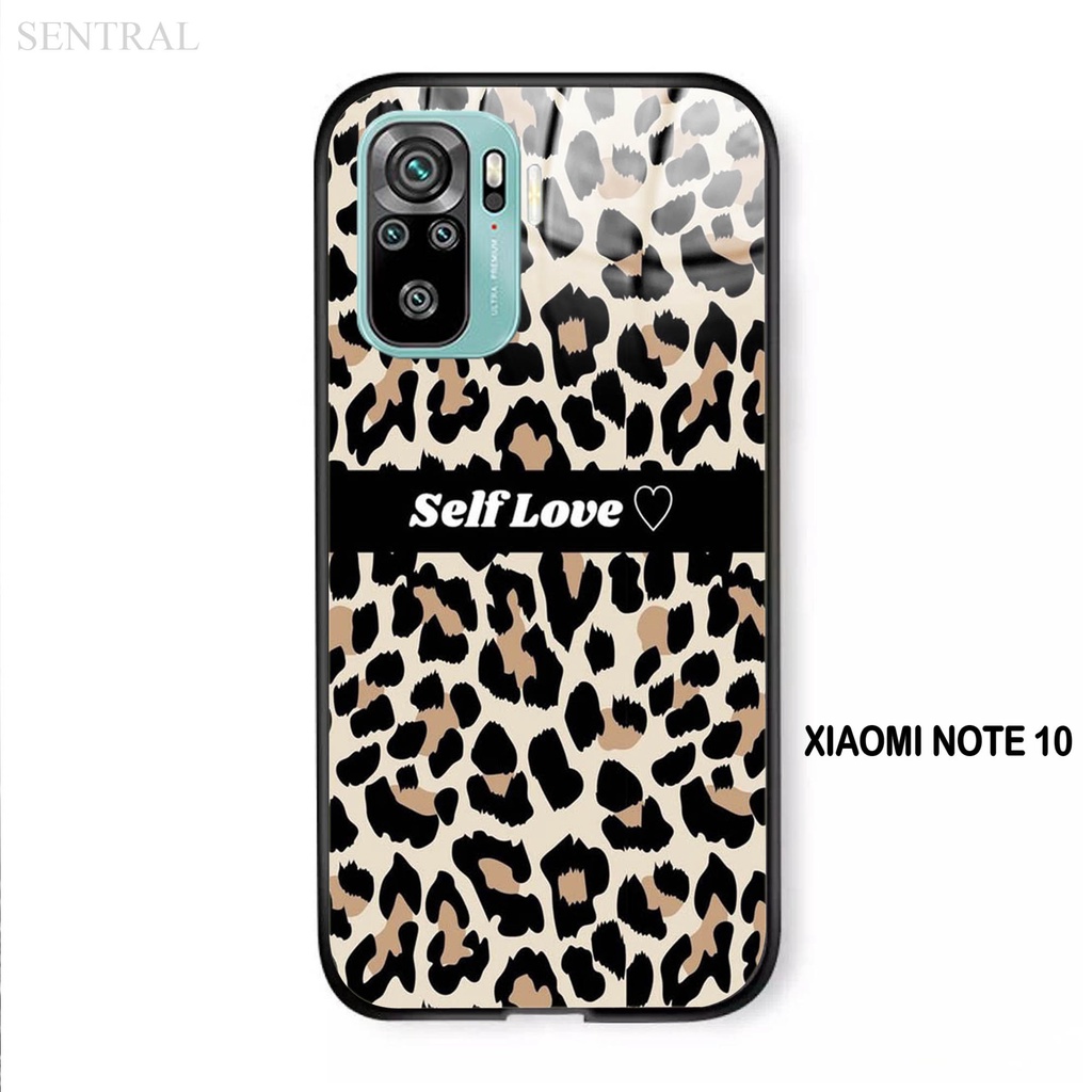 Softcase Kaca XIAOMI REDMI NOTE 10  - Case Handphone XIAOMI REDMI NOTE 10 [T03]