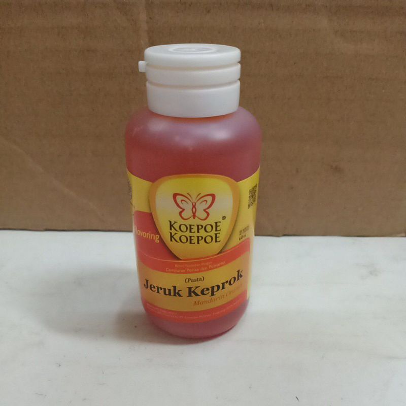 

Pasta Jeruk Keprok Koepoe Koepoe 60 ml