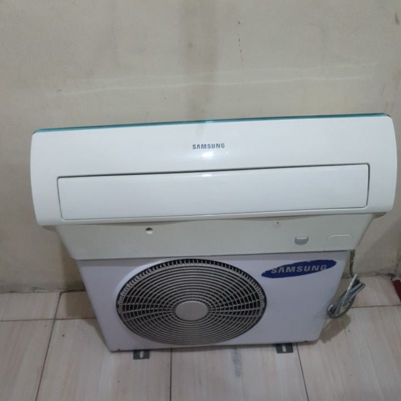 Second Ac Samsung 1pk Freon R410 Model AR09JRFSVURXSE