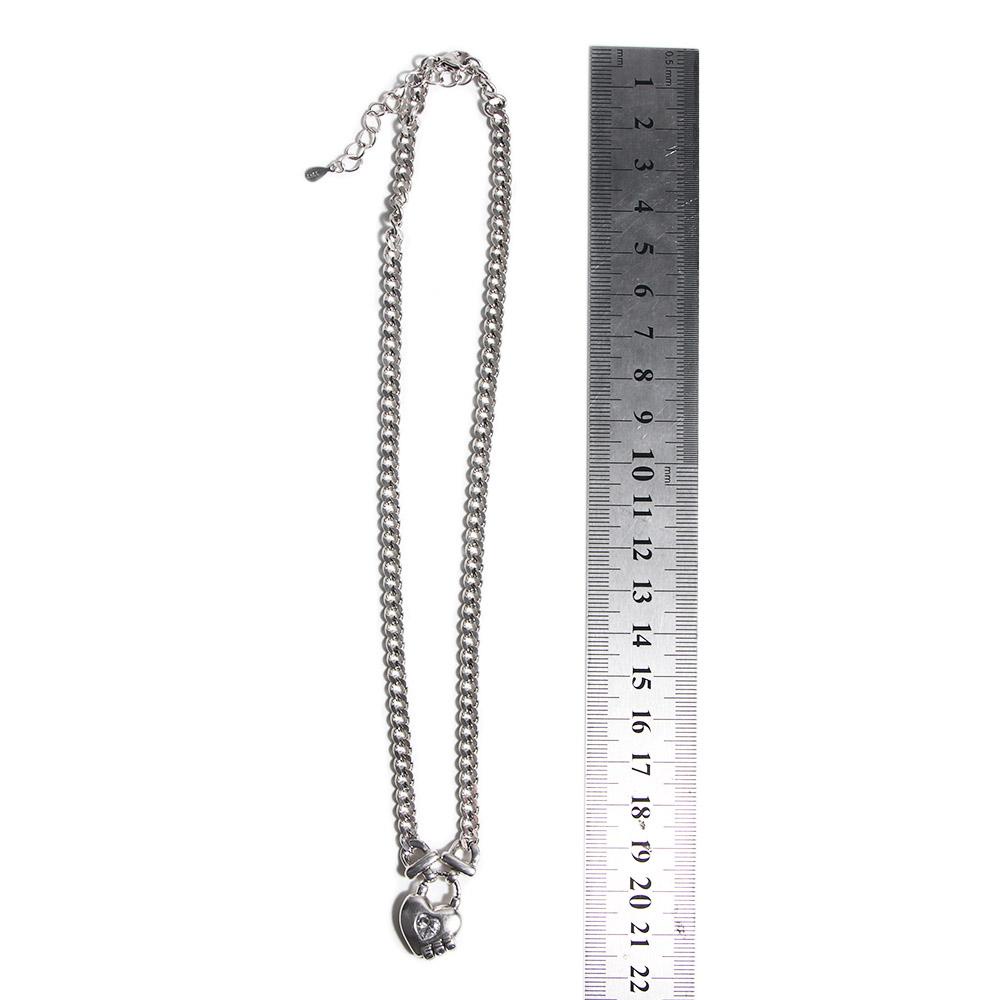 Mxbeauty Wanita Kalung Pesta Hadiah Elegan Rantai Logam Choker Temperamen Gaya Korea Liontin Necklaces