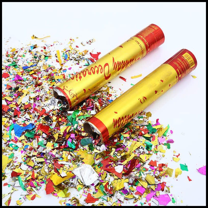 PARTY POPPER / CONFETTI (khusus pengiriman dalam pulau jawa)