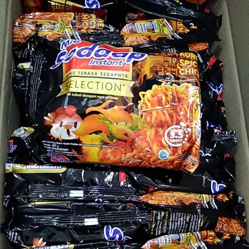 Baru Mie Sedaap Selection Korean Cheese Buldak 1 dus 40 bks