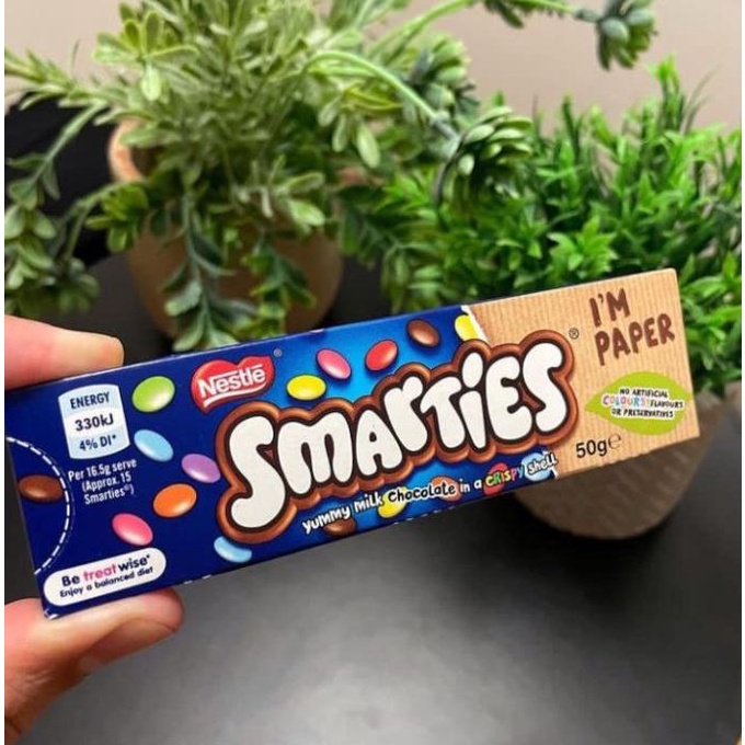 

Sale Permen Coklat Smarties 50gr import Australia /PERMEN LUNAK/PERMEN VIRAL/PERMEN MILO/PERMEN YUPI/PERMEN JADUL/PERMEN KARET