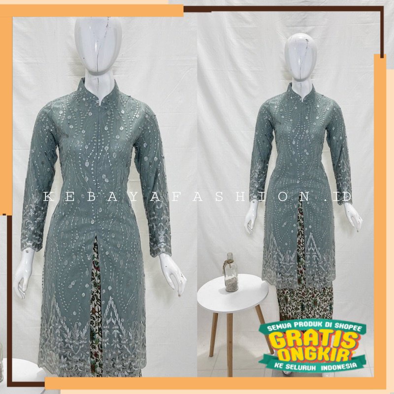 MODEL TERKINI NATAL Kebaya Tunik / Tunik Brokat / Kebaya Modern / Kebaya tile / Kebaya Favorite / Ba